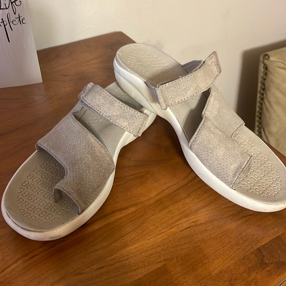 Bzees taupe sandals